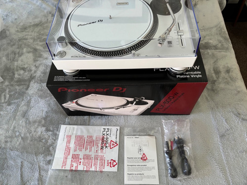 Pioneer plx 500 turntable - pioneer, plx-500-w